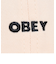 オベイ（OBEY）BOLD LABEL ORGANIC STRAPB キャップ 100580302UBLO24P