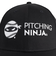 PITCHING NINJA（PITCHING NINJA ）野球 帽子 WARD キャップ OT1324SS0002-BLK