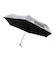 プーマ（PUMA）傘 晴雨兼用 折りたたみ傘 無地 60cm PBP66MN60 BK シルバー 紫外線対策 UPF50+ 軽量  傘 梅雨