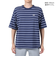 エスエーエス（S.A.S）レトロボーダー半袖Tシャツ SAS2345806-79:NAVY