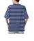 エスエーエス（S.A.S）レトロボーダー半袖Tシャツ SAS2345806-79:NAVY