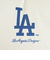 エムエルビー（MLB）キャンバス ショルダーバッグ ロサンゼルス・ドジャース LA-SD27/IVORY