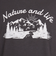 エルケクス（ELKEX）クルーネック半袖Tシャツ NATURE&LIFE EKM4S10013 DGRY