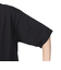 襟ライン ロゴ刺繍 半袖Tシャツ BU2345805:19:BLACK