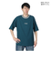 襟ライン ロゴ刺繍 半袖Tシャツ BU2345805:65:GREEN