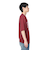 裾リブミニ裏毛 半袖Tシャツ BU2345806:39:WINE