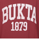 裾リブミニ裏毛 半袖Tシャツ BU2345806:39:WINE