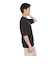 裾リブミニ裏毛 半袖Tシャツ BU2345807:19:BLACK