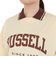ラッセル（RUSSELL）襟付き カレッジ ワイド Tシャツ RBL24S1012 CRM