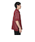 シアー半袖シャツ BU2345802 39 WINE