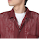 シアー半袖シャツ BU2345802 39 WINE