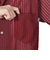 シアー半袖シャツ BU2345802 39 WINE