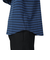 ボーダー長袖Tシャツ BU2345804 79 NAVY