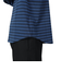 ボーダー長袖Tシャツ BU2345804 79 NAVY