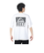 リーフ（REEF）tシャツ 半袖 スクエアロゴ半袖Tシャツ バックプリント RFTEM2412-WT/BK