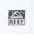 リーフ（REEF）tシャツ 半袖 スクエアロゴ半袖Tシャツ バックプリント RFTEM2412-WT/BK