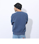 エクストララージ（XLARGE）MOTORS クルーネック スウェット トレーナー 101241012011-NAVY