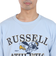 ラッセル（RUSSELL）30s/-BBバート 半袖Tシャツ RBM24S0016 BLU