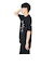 マンハッタンポーテージ（ManhattanPortage）半袖プリントTシャツ スポルティング 24SS-MP-M574 BLK