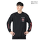 マンハッタンポーテージ（ManhattanPortage）長袖プリントTシャツ スポルティング 24SS-MP-M575 BLK
