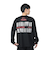 マンハッタンポーテージ（ManhattanPortage）長袖プリントTシャツ スポルティング 24SS-MP-M575 BLK