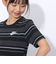 ナイキ（NIKE）ユース NSW クラブ ストライプ 半袖Tシャツ FJ6348-011