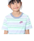 ナイキ（NIKE）ユース NSW クラブ ストライプ 半袖Tシャツ FJ6348-474
