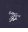 California ポケット付き半袖Tシャツ SL24SSM-APP012-NVY
