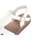 サンダル クッションソールフラットサンダル 6352WHITE