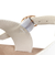 サンダル クッションソールフラットサンダル 6352WHITE