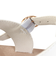 サンダル クッションソールフラットサンダル 6352WHITE