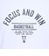 エックスティーエス（XTS）バスケットボールウェア ドライプラス FOCUS AND WIN 半袖Tシャツ 751TS4ES0004WHT 速乾