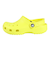 クロックス（crocs）ジュニア サンダル クラシック クロッグ Acidity イエロー 206991-76M シャワ-サンダル フィット感 お手入れ簡単
