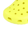 クロックス（crocs）ジュニア サンダル クラシック クロッグ Acidity イエロー 206991-76M シャワ-サンダル フィット感 お手入れ簡単