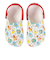 クロックス（crocs）ジュニアサンダル クラシックポケモンクロッグ ホワイト 207739-94S シャワーサンダル 軽量 通気性 お手入れ簡単