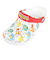 クロックス（crocs）ジュニアサンダル クラシックポケモンクロッグ ホワイト 207739-94S シャワーサンダル 軽量 通気性 お手入れ簡単