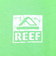 リーフ（REEF）スクエアロゴ半袖Tシャツ RFTEM2412-GRN