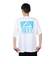 リーフ（REEF）スクエアロゴ半袖Tシャツ RFTEM2412-WT/BL