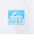 リーフ（REEF）スクエアロゴ半袖Tシャツ RFTEM2412-WT/BL