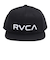 ルーカ（RVCA）TWILL SNAPBACKII キャップ BE041911 BLK