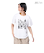 メッセージ プリント 半袖Tシャツ SL24SSL-APP005-WHT