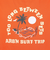 エアボーン（ARBN）ショートスリーブ PALM TREE 半袖 Tシャツ AB24SSM-APP0105-ORG