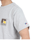 ラッセル（RUSSELL）16/-OE ワンポイント ロゴ 半袖Tシャツ RBM24S0013 MGRY