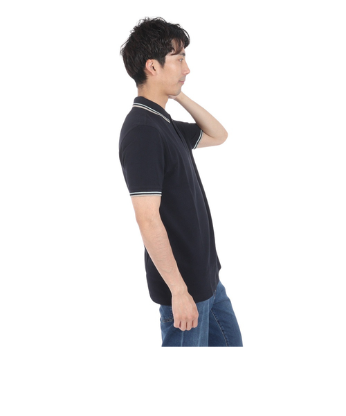 フレッドペリー（FRED PERRY）半袖ポロシャツ TWIN TIPPED