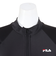 フィラ（FILA）フィットネス水着 レディース 水泳 長袖セパレート 3132845-BSX ブラック サックス