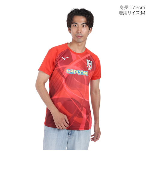 MIZUNO バレーボール Tシャツ USA ミズノ（MIZUNO）バレーボールウェア 2024 バレーボール応援Tシャツ