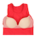 ナイキ（NIKE）フィットネス水着 水泳 SU24 ロングスパッツ セパレーツ 上下セット 2993114-005 赤