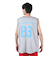 マンハッタンポーテージ（ManhattanPortage）メッシュ リバーシブル ノースリーブTシャツ SPALDING 24SS-MP-M572 BLU