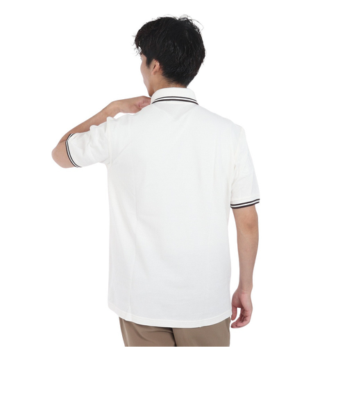 フレッドペリー FRED PERRY ホワイト ポロシャツ 半袖 UK10 フレッドペリー FRED PERRY ホワイト ポロシャツ 半袖 UK10 楽天