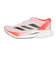 アディダス（adidas）ランニングシューズ アディゼロボストン 12 ピンク IF9218 スニーカー トレーニング クッション 軽量 部活 マラソン